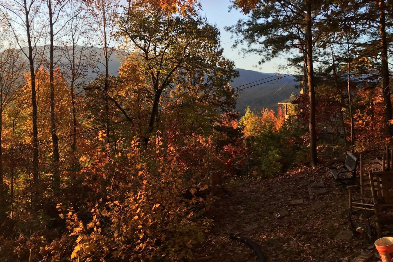 Panoramic-View Gatlinburg Cabin With Private Hot Tub Dış mekan fotoğraf