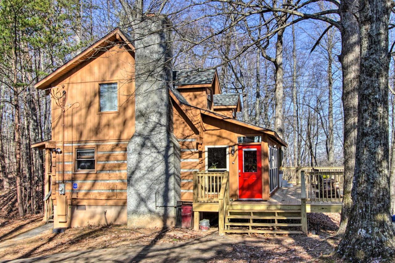 Panoramic-View Gatlinburg Cabin With Private Hot Tub Dış mekan fotoğraf