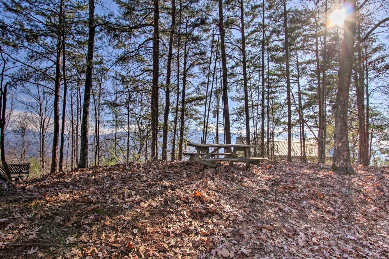 Panoramic-View Gatlinburg Cabin With Private Hot Tub Dış mekan fotoğraf